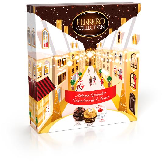 CALENDARIO ADVIENTO COLLECTION FERRERO CAJA 259 GR