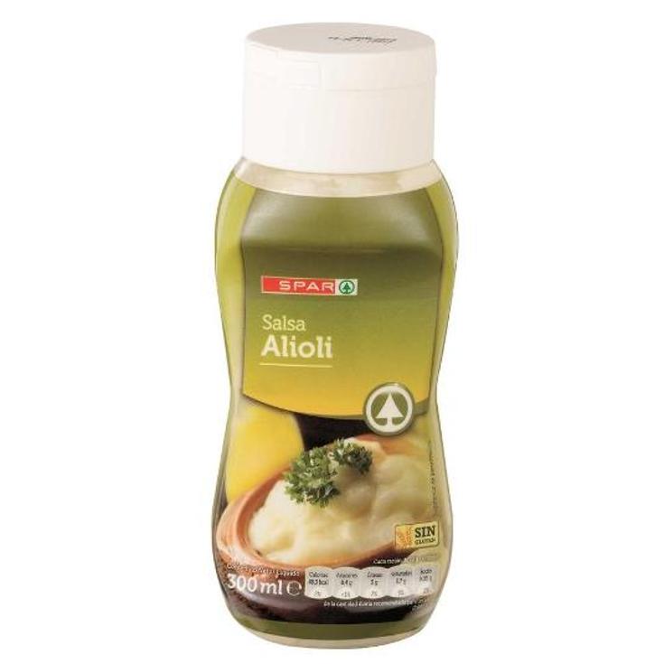 SALSA ALIOLI SPAR PET 300 GR