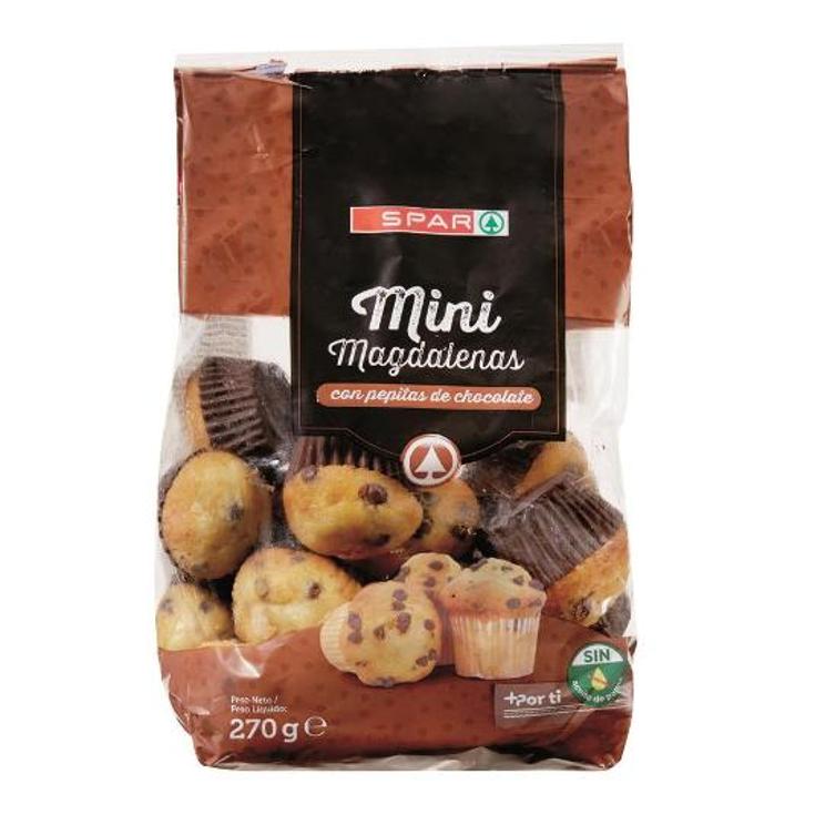 MINI MAGDALENA PEPITAS SPAR PQTE 270 GR