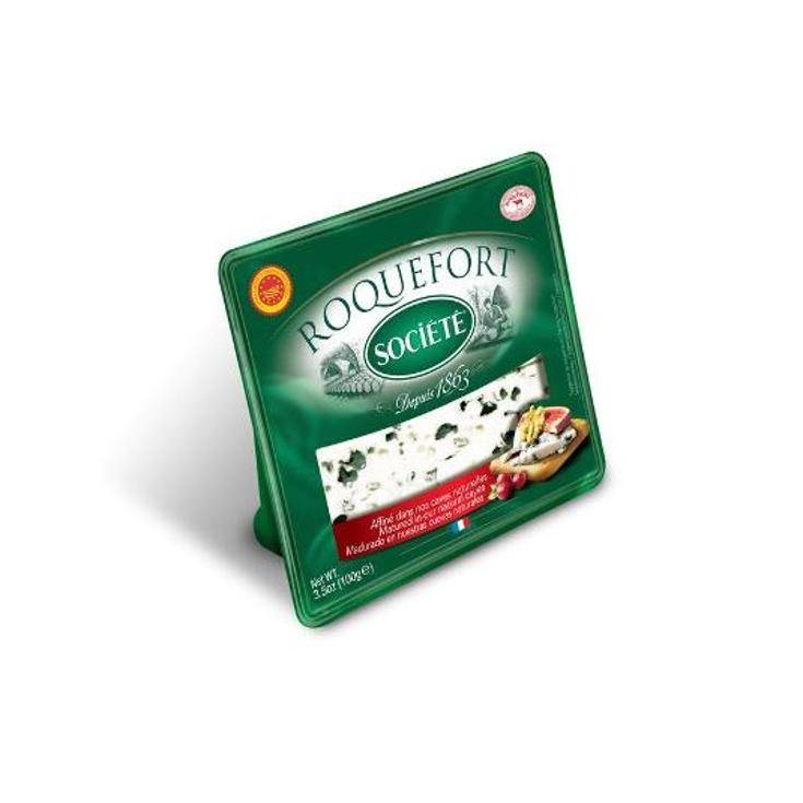 QUESO ROQUEFORT CUÑA SOCIETE PQTE 100 GR