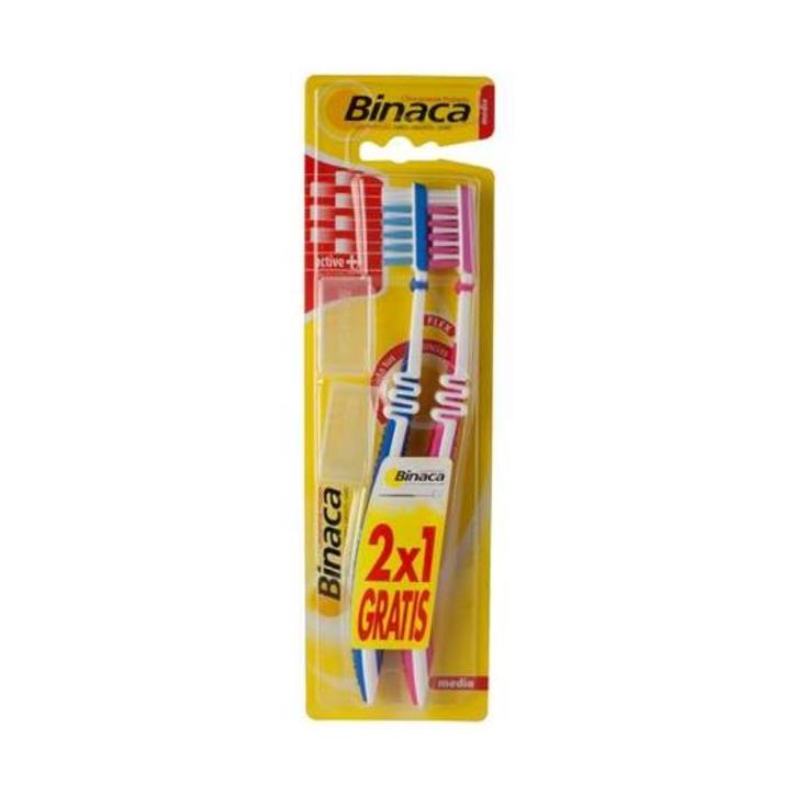 CEPILLO ACTIVE PLUS BINACA BLIST 2 UD