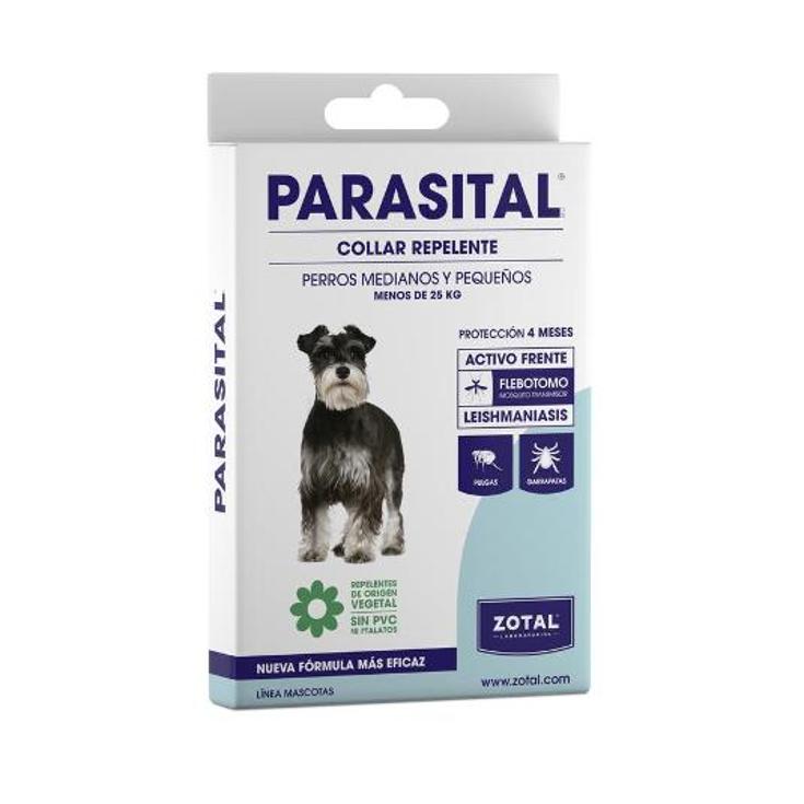 COLLAR REPEL.PERROS PEQUEÑ.60CM PARASITAL CAJA 1 UD