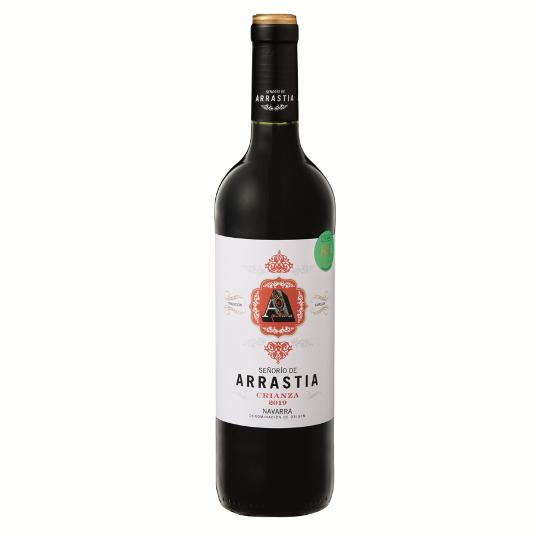 VINO TINTO CRIANZA NAVARRA 13,5 SEÑ.ARRASTIA BTLLA 75 CL
