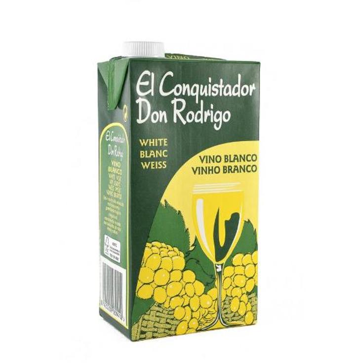 VINO BLANCO 10º CONQ.RODRIGO BRIK 1 LT