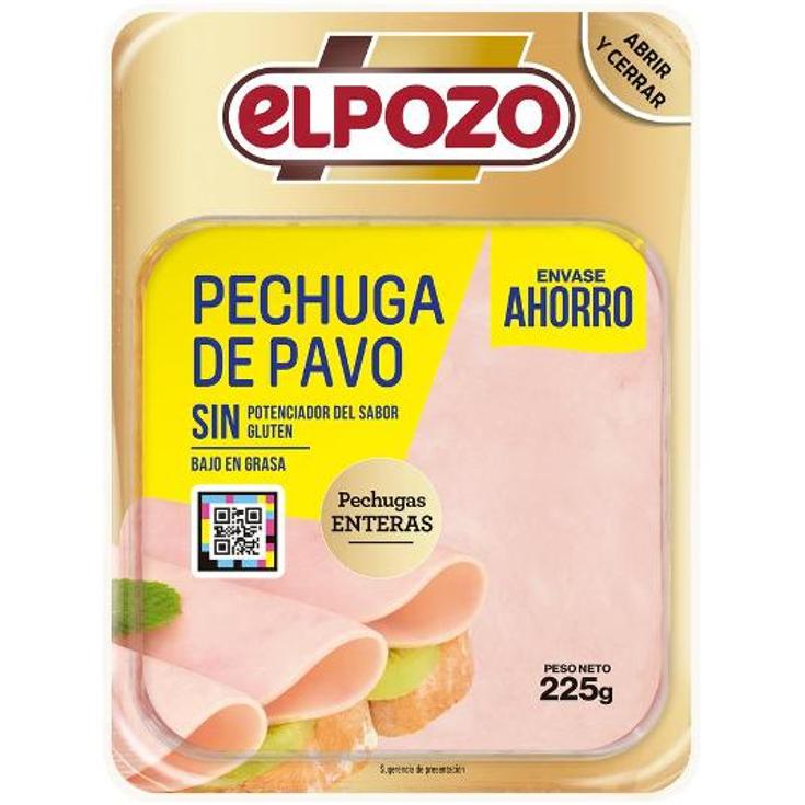 PECHUGA PAVO LONCHAS ELPOZO PACK 200 GR