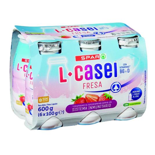 LCASEI FRESA X6 SPAR PACK 600 GR