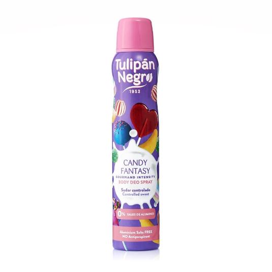 DESODORANTE CANDY FANTASY TULIPAN NEGR SPRAY 200 ML