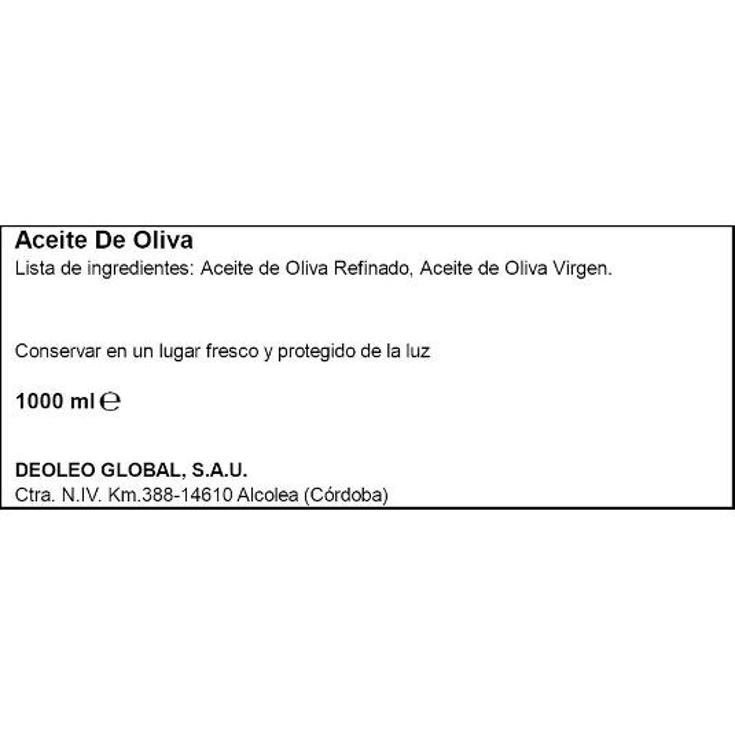 ACEITE OLIVA EXTRA SUAVE CARBONELL BTLLA 1 LT