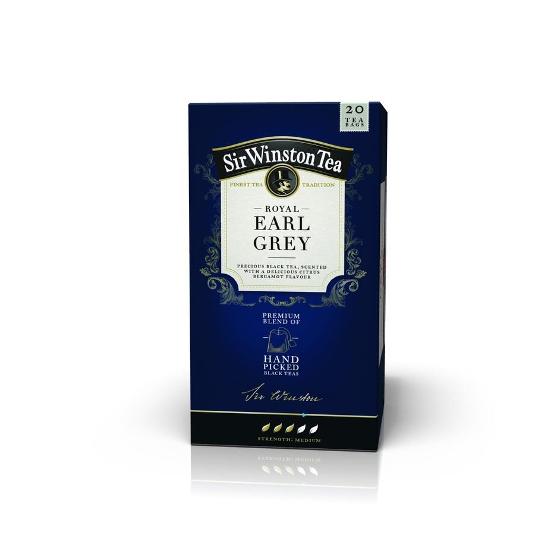 TE ROYAL EARL GREY RFA SIR WINSTON CAJA 20 UD