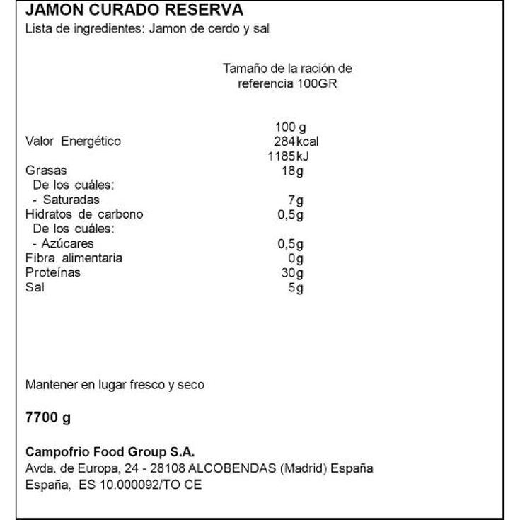 LOTE JAMON 4 ESTACIONES NAVIDUL LOTE