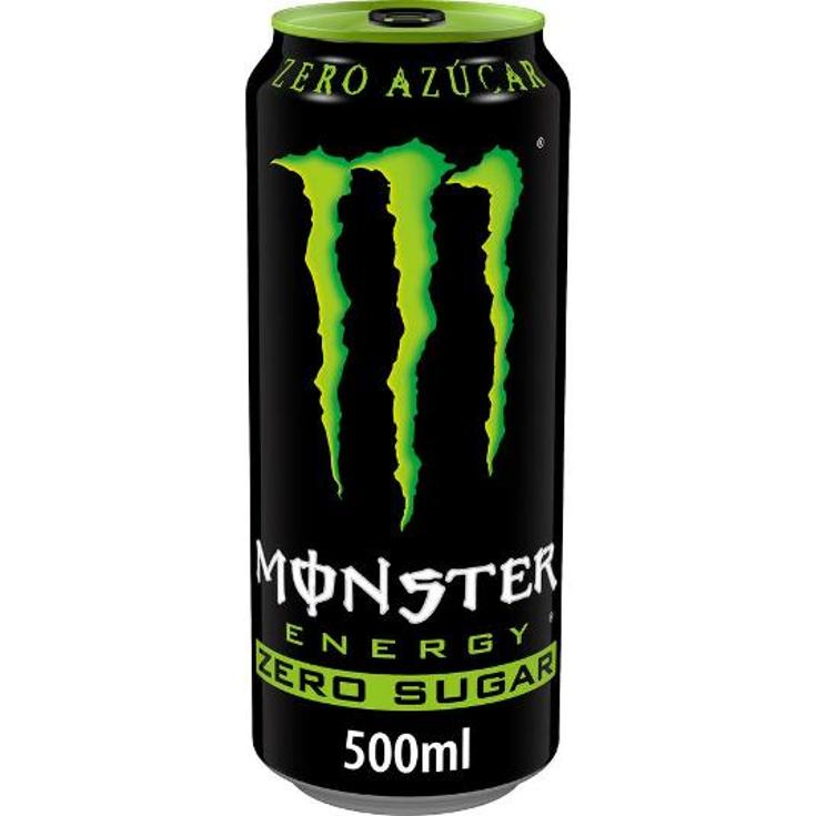 REFRESCO ENERGETICO ENERGY ZERO MONSTER LATA 500 ML