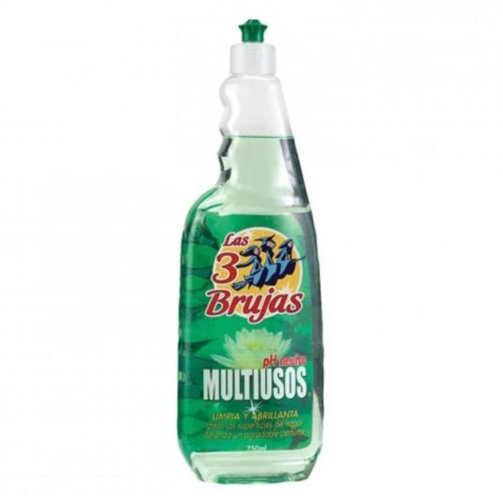 LIMPIADOR MULTI.REC. PH NEUTRO LAS 3 BRUJAS BTLLA 750 ML