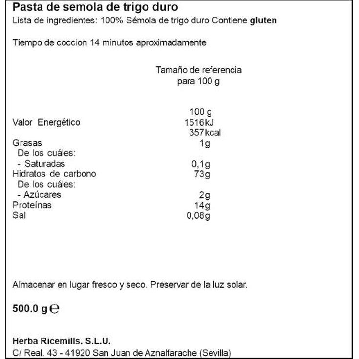 RIGATONI GAROFALO PQTE 500 GR