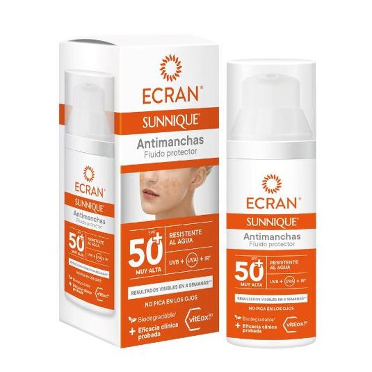 FLUIDO PROT.ANTIMANCHAS SPF50 ECRAN TUBO 50 ML