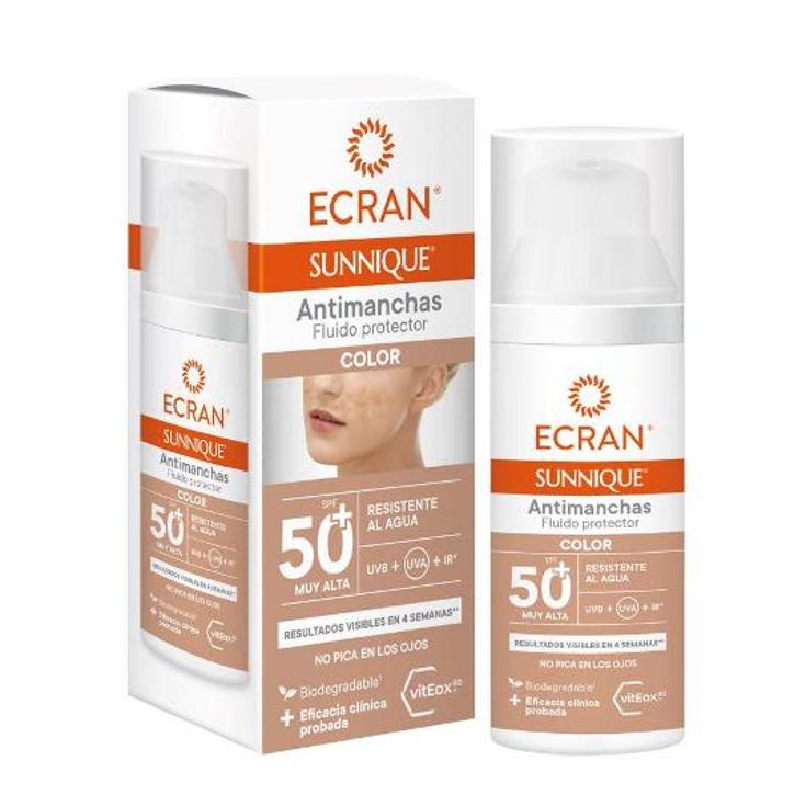 FLUIDO PROT.ANTIMAN.COLOR SPF50 ECRAN TUBO 50 ML