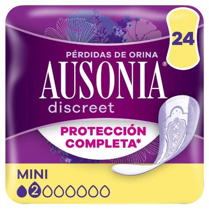 COMPRESAS INCONTINENCIA MINI AUSONIA PQTE 20 UD