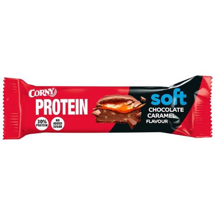 BARRITA PROTEINA SOFT CHOCO/CAR CORNY UNIDAD 45 GR