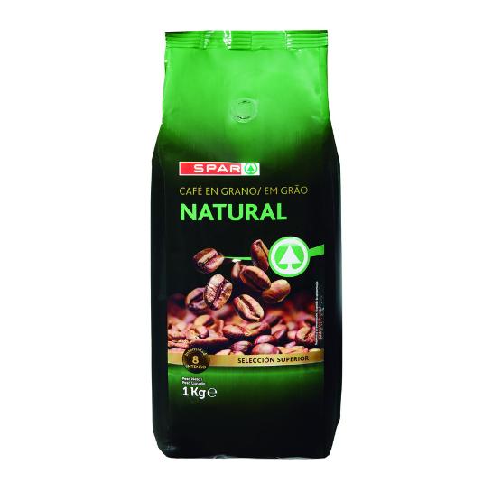 CAFE GRANO NATURAL SPAR BOLSA 1 KG