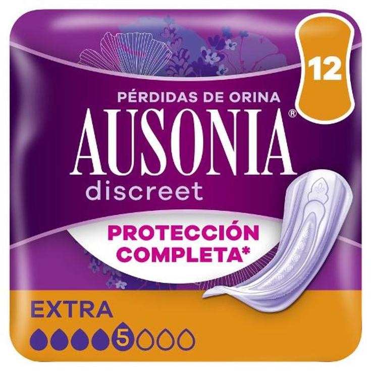 COMPRESAS INCONTIN.EXTRA 12 AUSONIA PQTE 12 UD