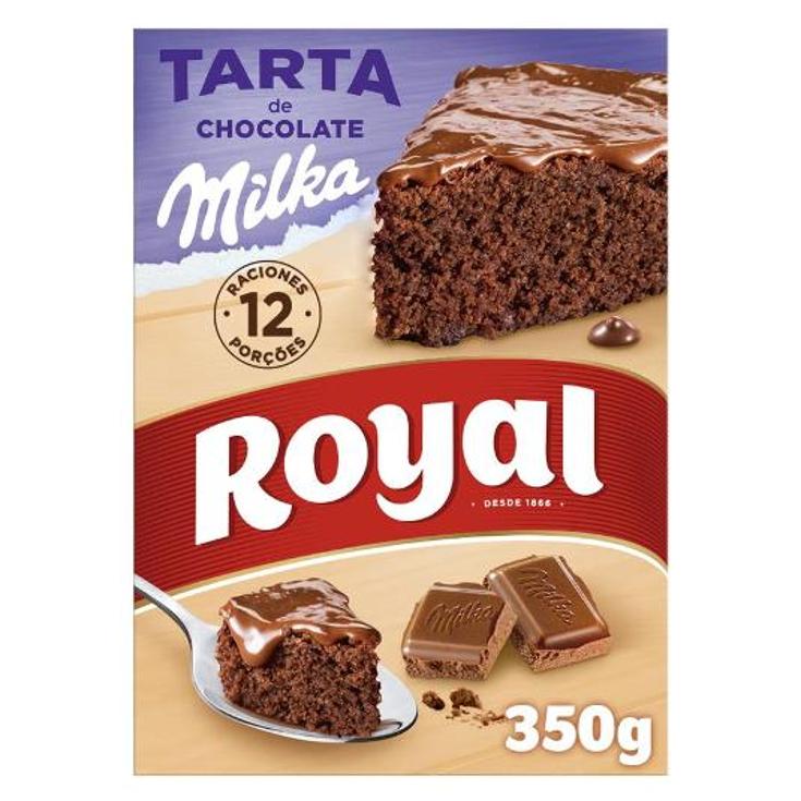 TARTA CHOCOLATE CON MILKA ROYAL PQTE 350 GR