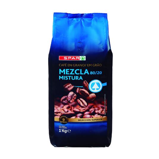 CAFE GRANO MEZCLA SPAR BOLSA 1 KG