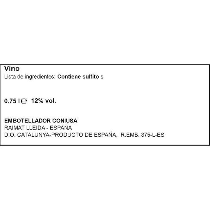 VINO BLANCO PENEDES SEMI.11,5º BACH BTLLA 75 CL