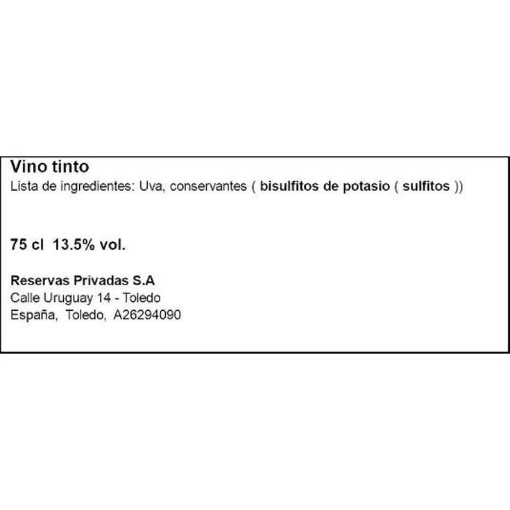 VINO TINTO D.O.CASTILLA 13,5º BERBERANA BTLLA 75 CL