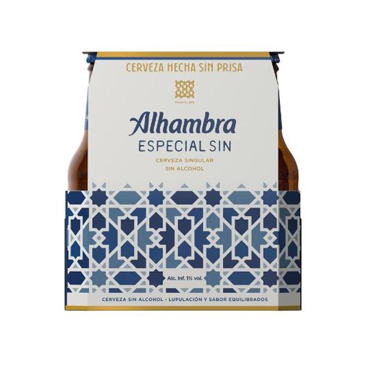CERVEZA ESP.S/ALCOHOL 6X25 0,7º ALHAMBRA PACK 150 CL