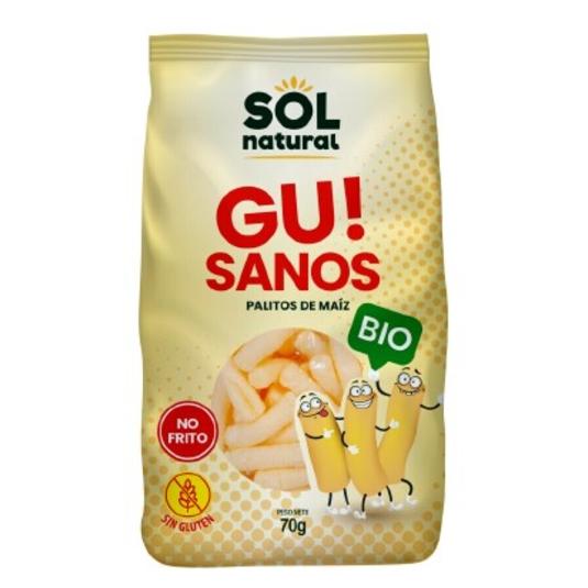 GUSANITOS MAIZ GIGANTES BIO SOL NATURAL BOLSA 75 GR