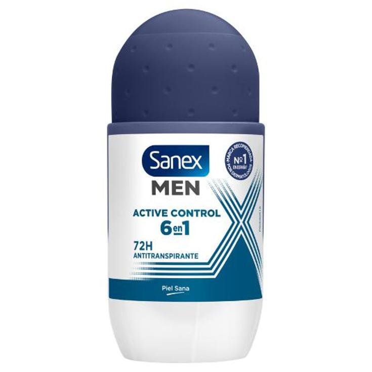 DESODORANTE MEN ACTIVE CONT.72H SANEX ROLLON 50 ML