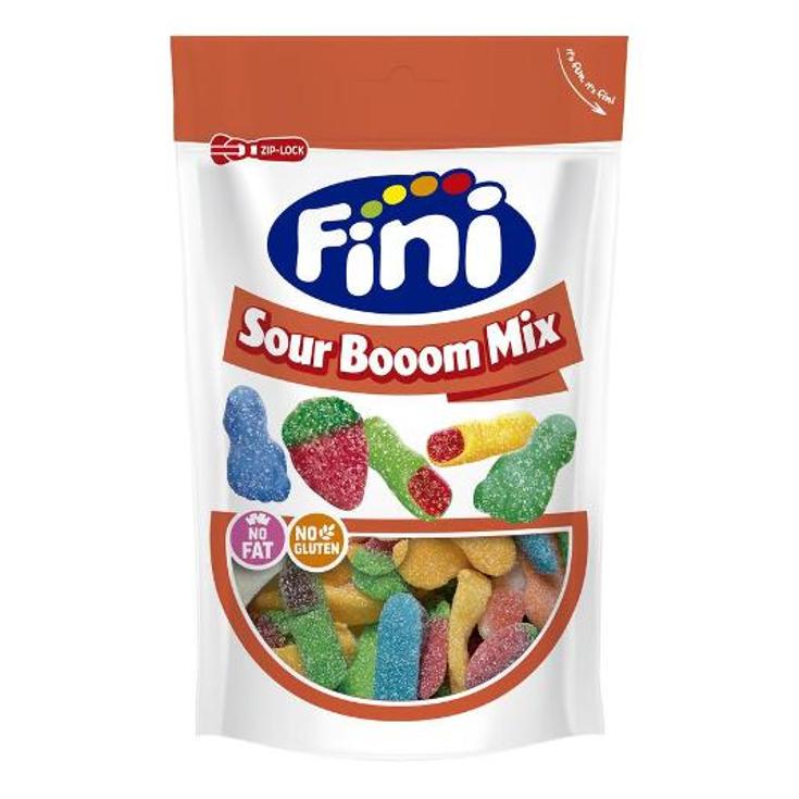 GOLOSINAS SOUR BOOM MIX FINI BOLSA 165 GR