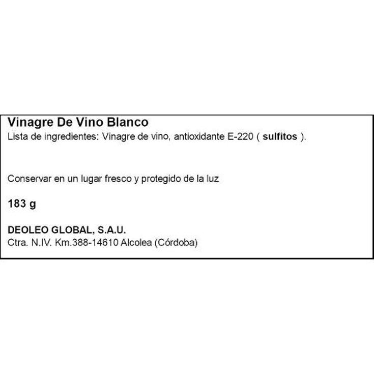 VINAGRE BLANCO SPRAY CARBONELL SPRAY 200 ML