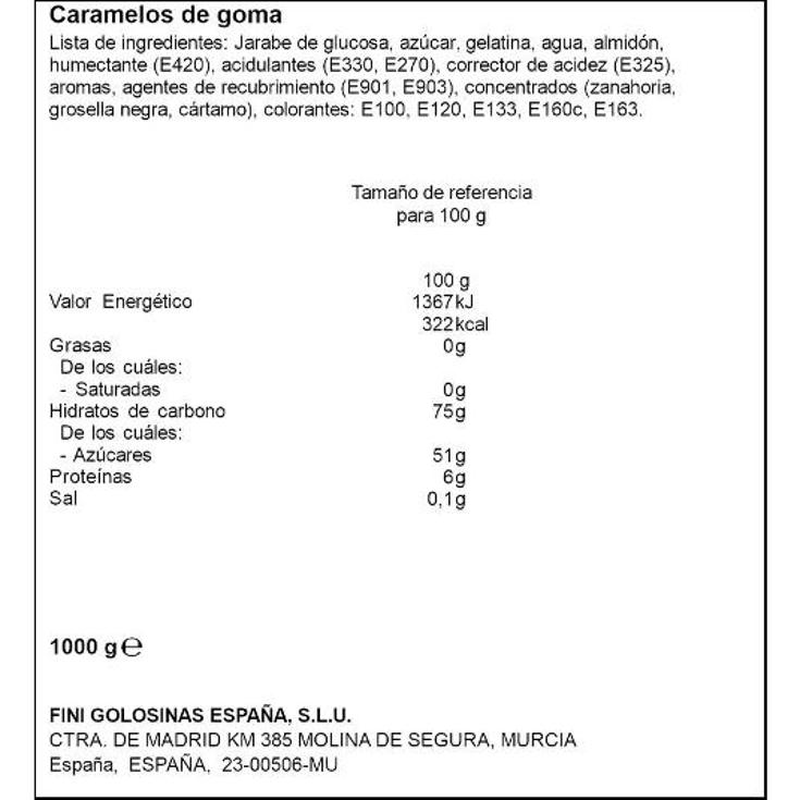 GOLOSINAS CINEMA MIX FINI BOLSA 1 KG