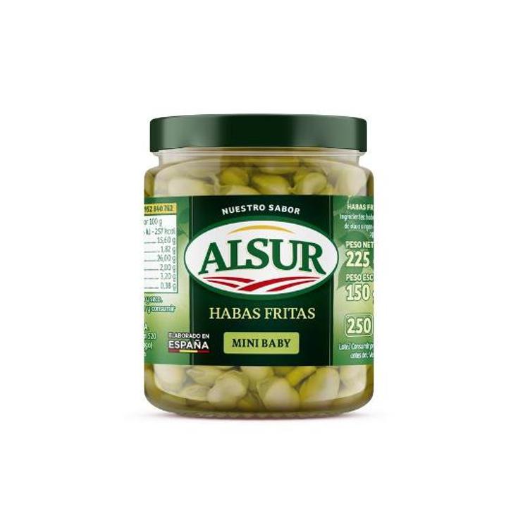 HABA FRITA BABY ALSUR FRASCO 150 GR