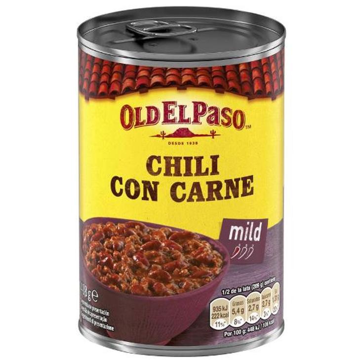 CHILI CON CARNE OLD EL PASO BOTE 418 GR