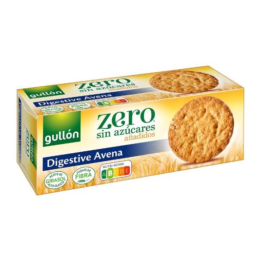 GALLETAS DIGESTIVE AVENA ZERO GULLON CAJA 410 GR