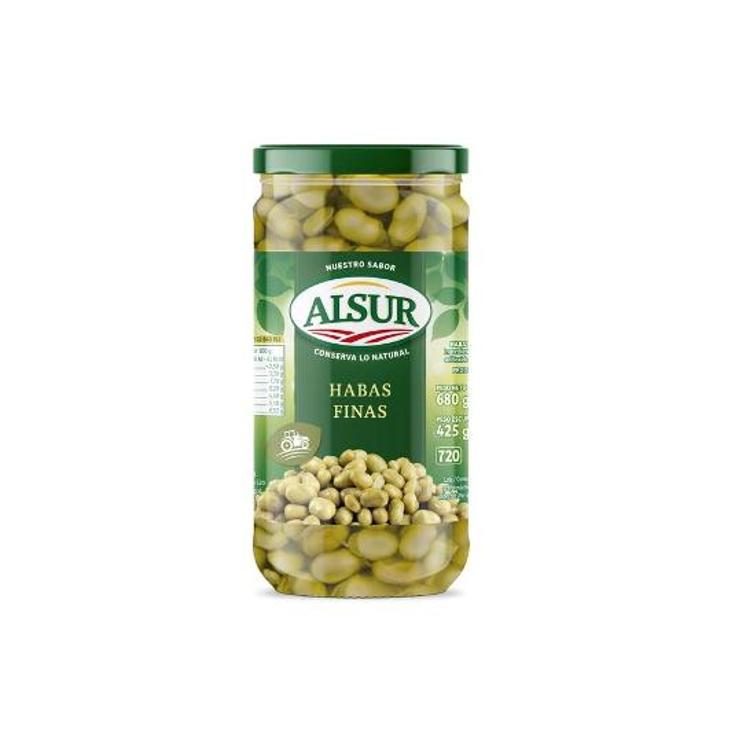 HABAS FINAS AL NATURAL ALSUR FRASCO 425 GR