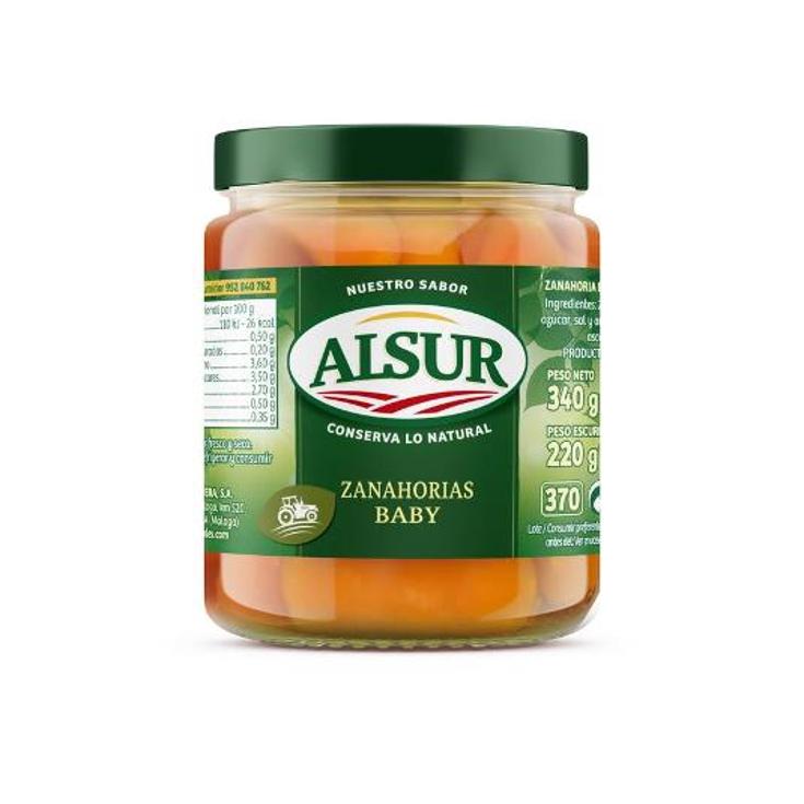 ZANAHORIA BABY ALSUR FRASCO 220 GR