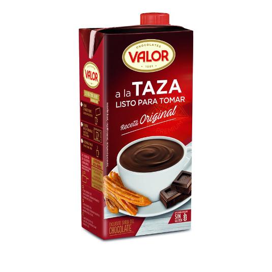 CHOCOLATE A LA TAZA (LIQUIDO) VALOR BRIK 1 LT