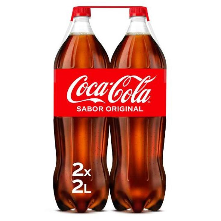 COCA COLA 2X2L COCA COLA PACK 4 LT