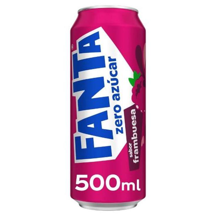 FANTA SIN AZUCAR FRAMBUESA FANTA LATA 50 CL