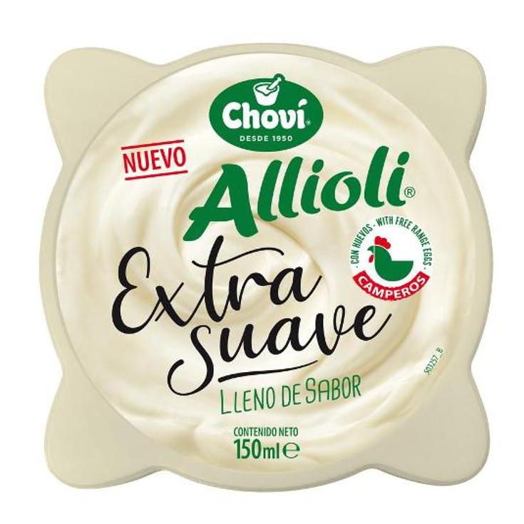 SALSA ALLIOLI EXTRA SUAVE CHOVI UNIDAD 150 ML