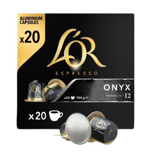 CAFE CAPSULAS (NESP.) ONYX 20UD LÓR ESTCHE 20 UD