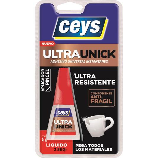 ADHESIVO INSTANT.NO FRAGIL 5GR. CEYS ULTRA BLIST 1 UD