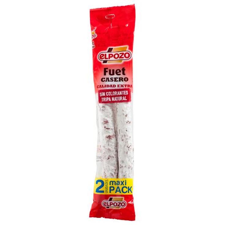 FUET CASERO PACK2 ELPOZO PACK 300 GR