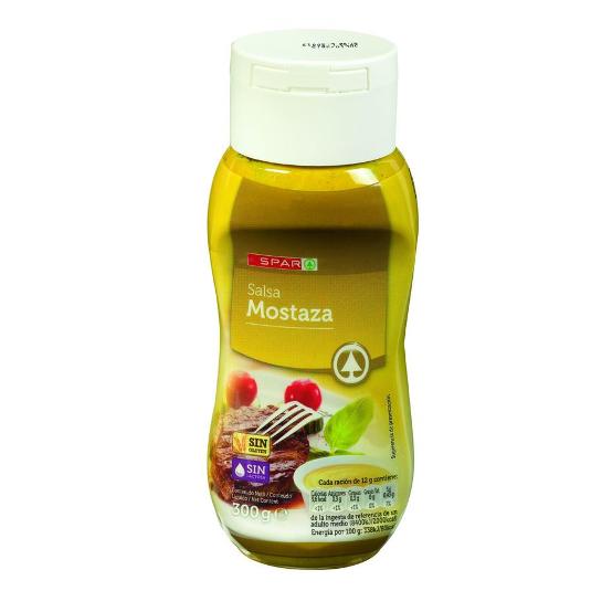 MOSTAZA (BOCABAJO) SPAR PET 300 GR