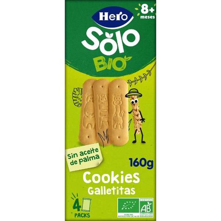 GALLETAS SNACK SOLO ECO HERO BOLSA 160 GR