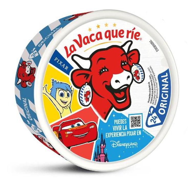 QUESO PORCIONES X24 VACA QUE RIE ESTCH 375 GR