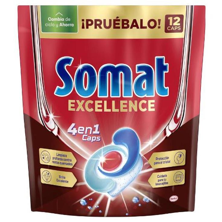 DETERG.LAVAV.CAPS EXCELLENCE SOMAT PQTE 12 UD