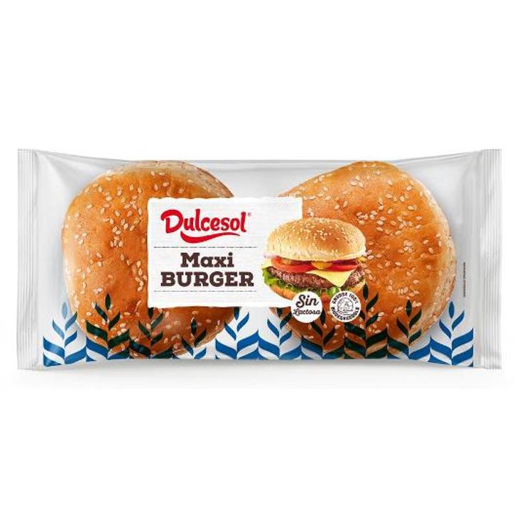 PAN MAXI BURGUER 4 UDS DULCESOL PQTE 300 GR